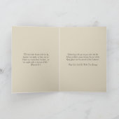 Traditioneller katholischer Beruf des Glaubens RCI Karte (Innenseite)