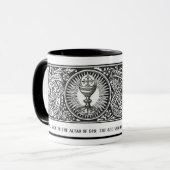 Traditioneller katholischer Gottespriester Tasse (Vorderseite Links)