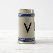 traditioneller Keramik-Bierkrug Bierglas (Mittel)