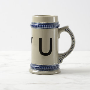 traditioneller Keramik-Bierkrug Bierglas
