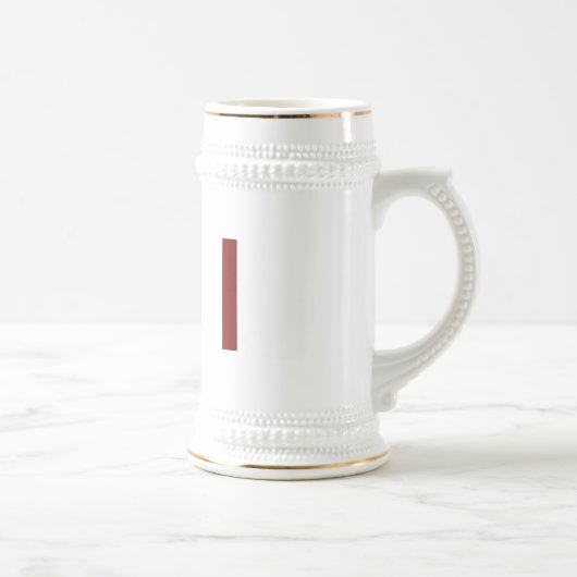 traditioneller Keramik-Bierkrug Bierglas (Rechts)