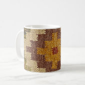 Traditioneller Kiliam-Design-Becher Kaffeetasse (Vorderseite Links)