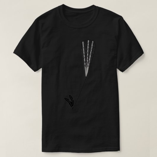 Traditioneller Lacrosse-Stick T-Shirt (Design vorne)