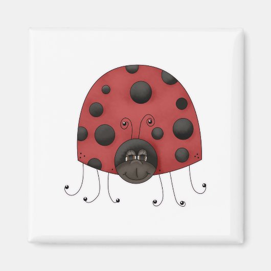 Traditioneller Lady Bug Magnet (Vorne)