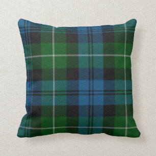 Traditioneller Lamont Tartan-kariertes Kissen
