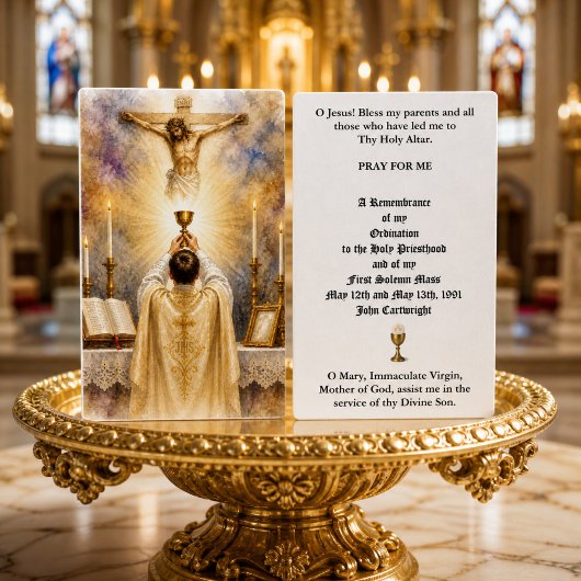 Traditioneller lateinischer Messe Priester Euchari