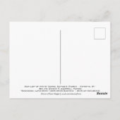 Traditioneller Latin Mass Monte Carmel Kirche Keno Postkarte (Rückseite)