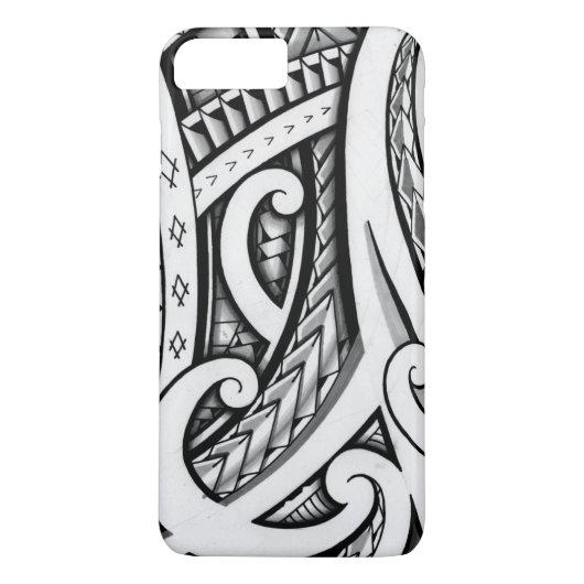 Traditioneller Maori- Arttätowierungsentwurf Case-Mate iPhone Hülle (Rückseite)
