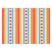 Traditioneller Mexikaner Serape umfassendes Muster Tischdecke (Vorderseite (Horizontal))