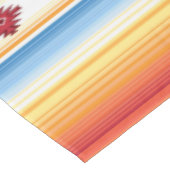 Traditioneller Mexikaner Serape umfassendes Muster Tischdecke (Schrägansicht)
