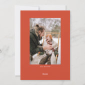 Traditioneller Nutcracker Feiertagskarte (Rückseite)