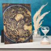 Traditioneller Orientalischer Drache - 日 本 - 鳴 龍 Fotoplatte (Seite)