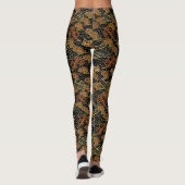 Traditioneller orientalischer Drache Leggings (Rückseite)