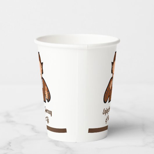 Traditioneller Papierbecher (Rechts)