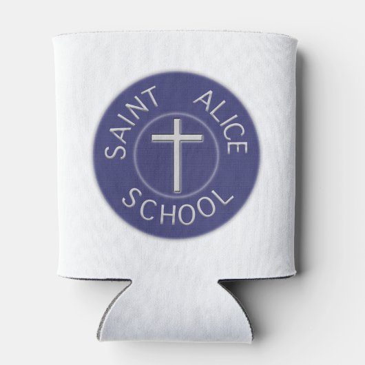 Traditioneller Patch der Saint Alice School Dosenkühler (Rückseite)