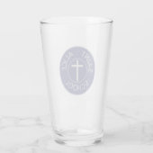 Traditioneller Patch der Saint Alice School Glas (Rückseite)