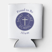 Traditioneller Patch von Saint Alice ist stolz auf Dosenkühler (Vorderseite)