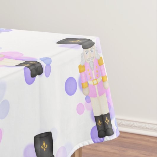 Traditioneller Pink & Lilac Weihnachtscrecker Tischdecke (Beispiel)