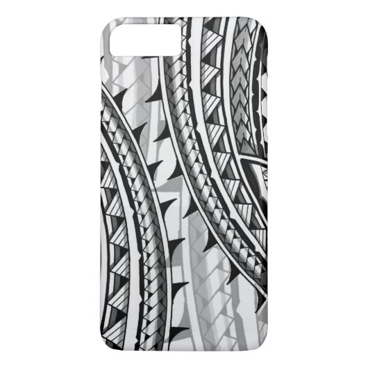 Traditioneller polynesischer Stammes- Case-Mate iPhone Hülle (Rückseite)