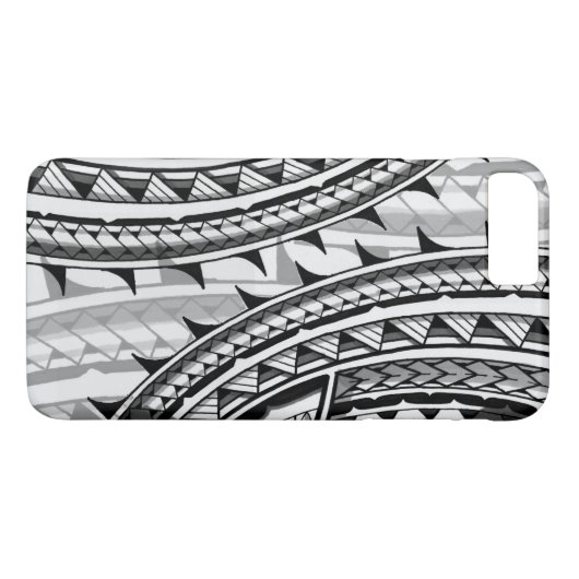 Traditioneller polynesischer Stammes- Case-Mate iPhone Hülle (Rückseite (Horizontal))