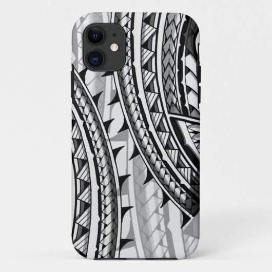Traditioneller polynesischer Stammes- Case-Mate iPhone Hülle (Rückseite)