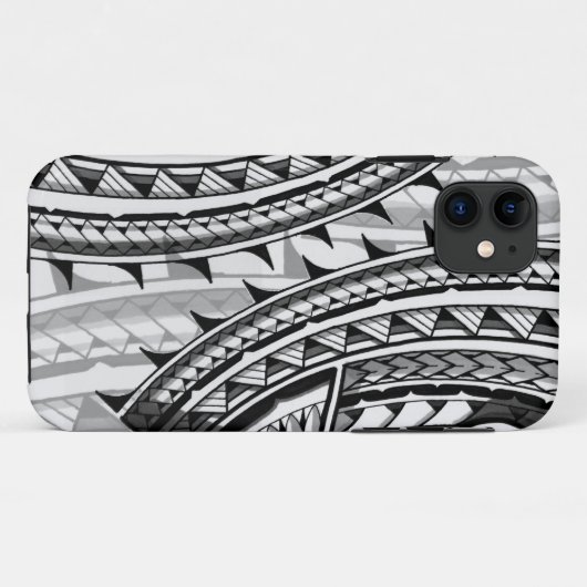 Traditioneller polynesischer Stammes- Case-Mate iPhone Hülle (Rückseite (Horizontal))