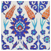 Traditioneller Portugiese Azulejo Stoff (Nahaufnahme)