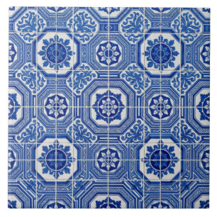 Traditioneller Portugiesischer Azulejo Fliese