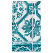 Traditioneller portugiesischer blauer kleine geschenktüte (Vorderseite)