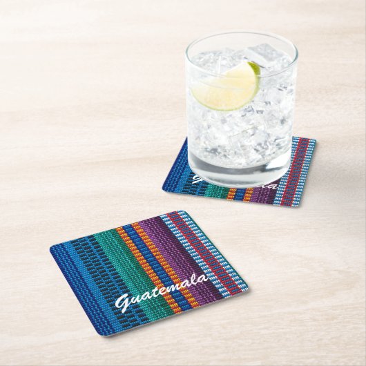 Traditioneller Rechteckiger Pappuntersetzer (Vor Ort)