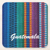 Traditioneller Rechteckiger Pappuntersetzer (Vorderseite)