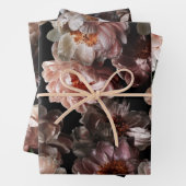 Traditioneller Rembrandt-Styled Floral Geschenkpapier Set (Beispiel)