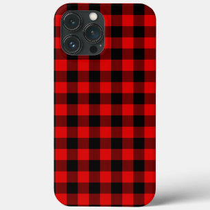 Traditioneller roter schwarzer Case-Mate iPhone hülle