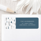 Traditioneller Rustikaler Winterbaum (Insitu)