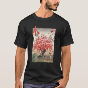 Traditioneller Sakura Japanischer Kirschblossom Tr T-Shirt