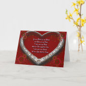 Traditioneller Schotte Hochzeitstag - Blut meines  Karte (Gelbe Blume)