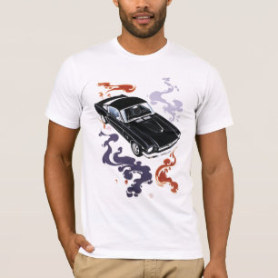 Traditioneller Schwarzer Mustang T-Shirt