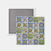 Traditioneller sizilianischer Kühlschrank-Magnet Magnet (Vorderseite/Rückseite)