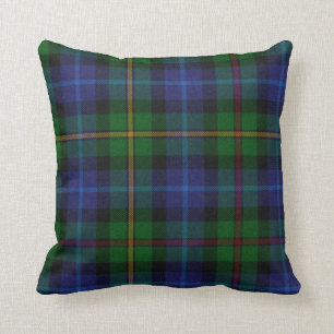 Traditioneller Smithtartan-kariertes Kissen