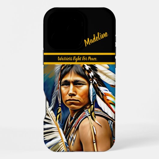 Traditioneller Stammesgeist iPhone Hülle (Rückseite)