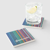 Traditioneller Steinuntersetzer (Seitenansicht)