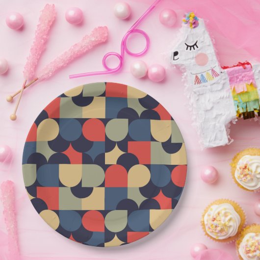 Traditioneller Stil Pappteller (Party)