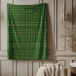 Traditioneller Tartan Throw für Komfort Fleecedecke