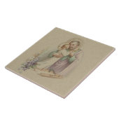 Traditioneller Tischler St- Josephkinderjesuss Fliese (Seite)