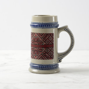 Traditioneller ukrainischer Entwurf Bierglas