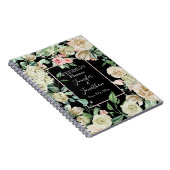 Traditioneller Viktorianischer Rosenhochzeitplaner Notizblock (Rechte Seite)