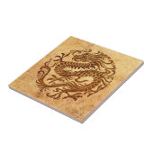 Traditioneller Vintager und abgenutzter Fliese (Seite)