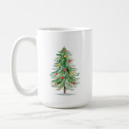 Traditioneller Weihnachtsbaum-Becher Kaffeetasse