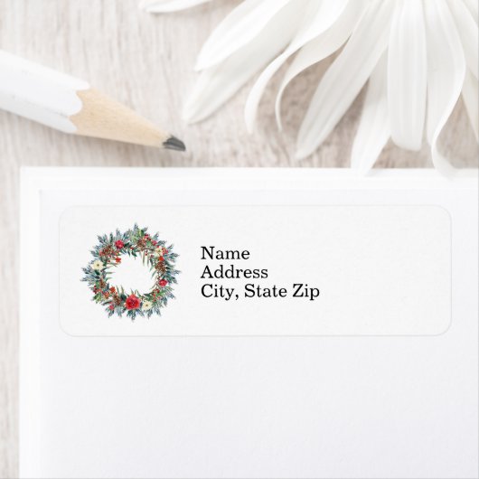 Traditioneller Weihnachtskranz (Insitu)