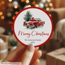 Traditioneller Weihnachtsmann Vintage-Feiertags-Au